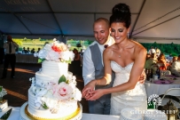DeLuca Happy Cutting Wedding Cake
