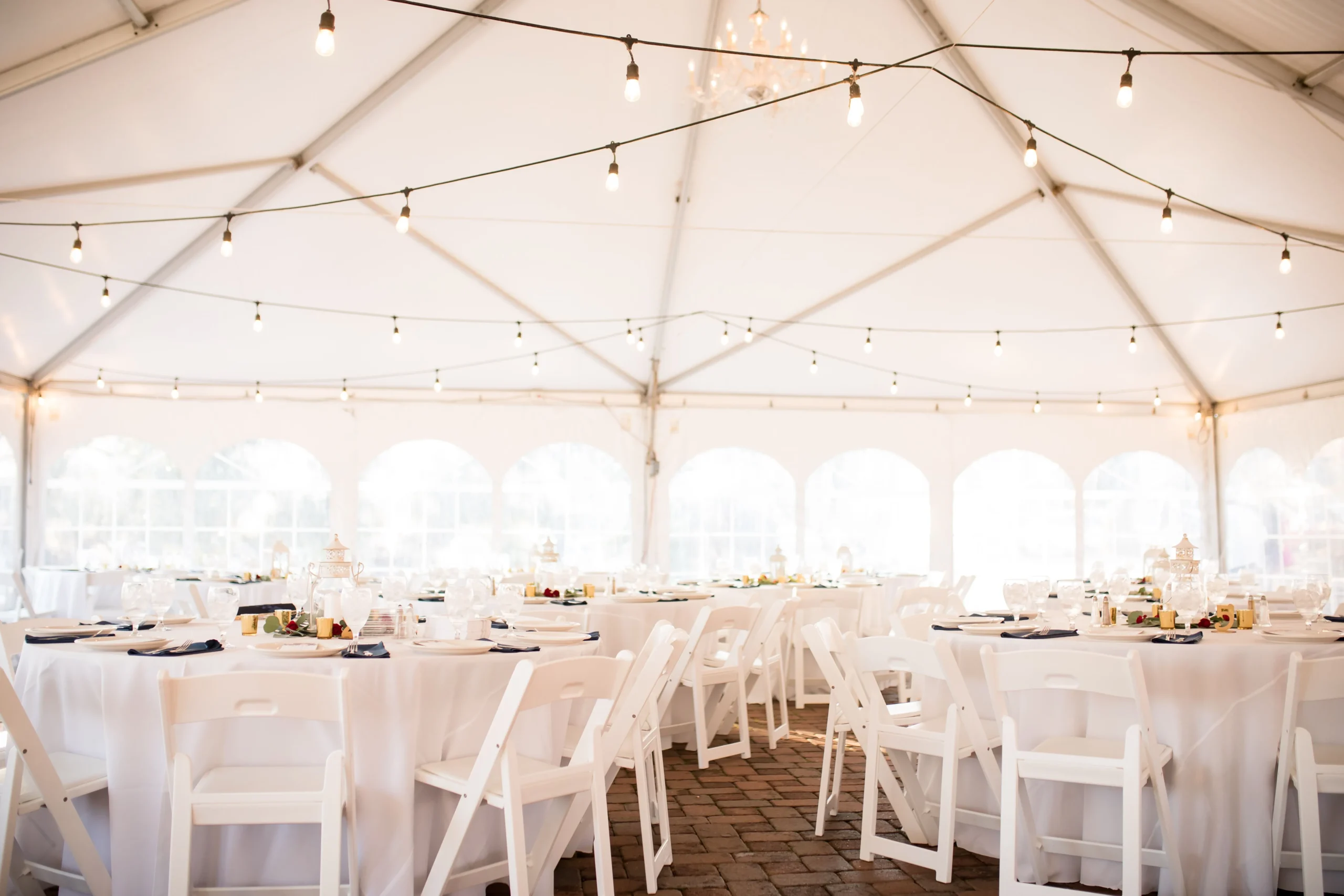 Ceremony seating ready for I Do at Villa Antonio Winery