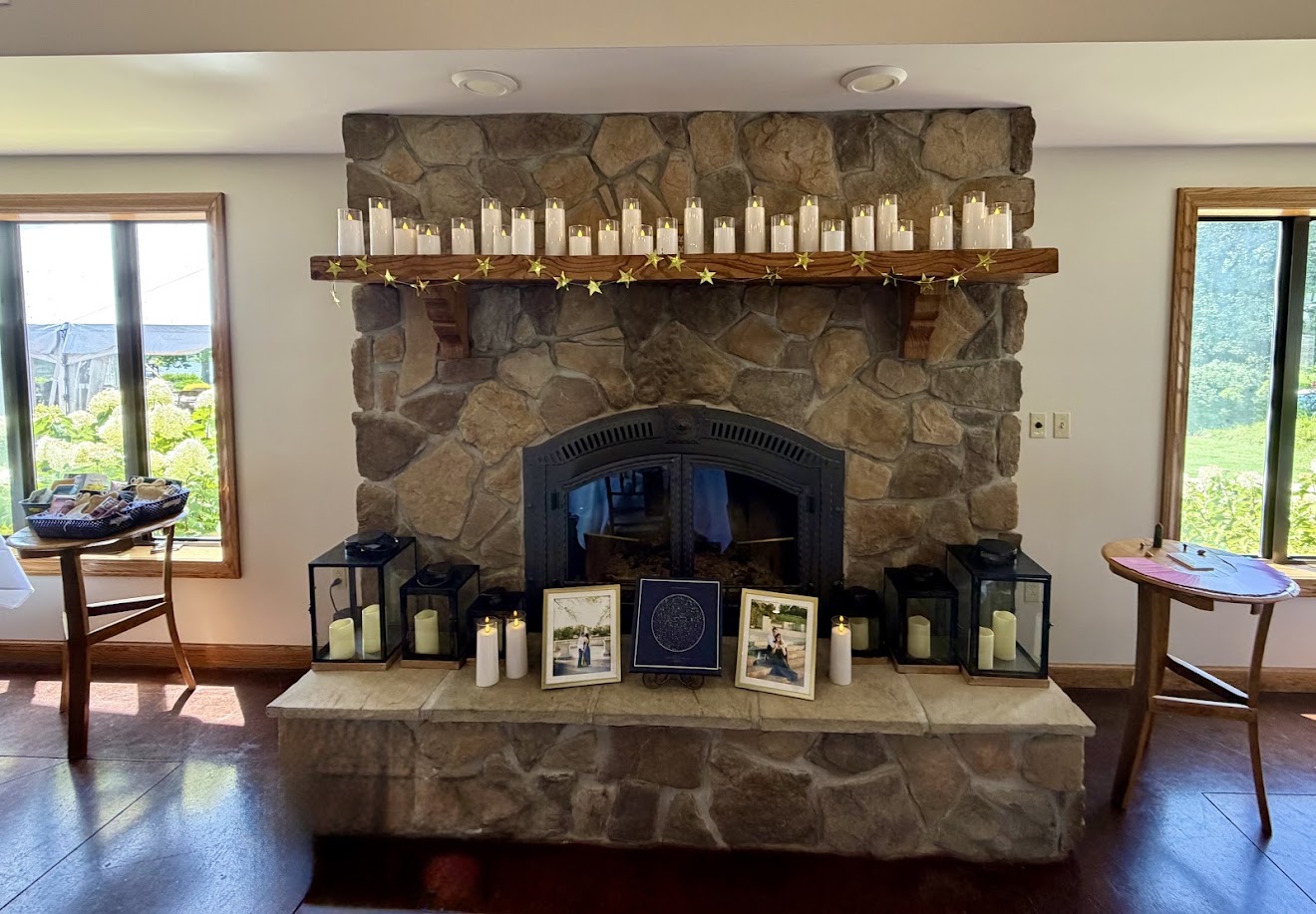 Intimate wedding reception at Villa Antonio Winery